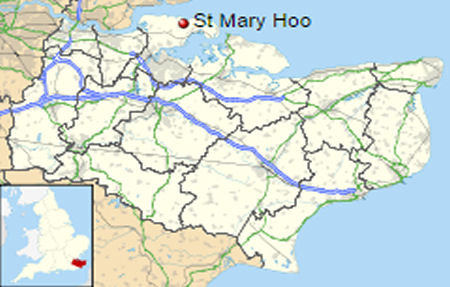 St Mary Hoo map