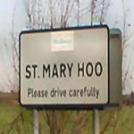 St mary Hoo sign