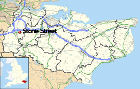 Stone Street map