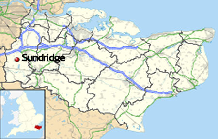 Sundridge map