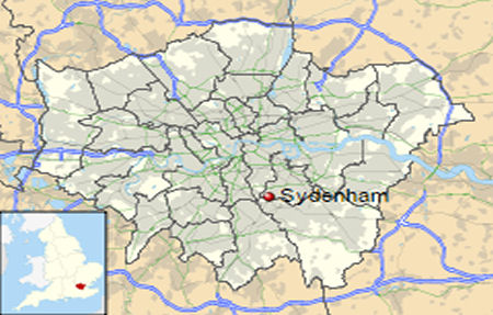 Sydenham map