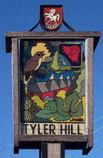 Tyler Hill sign