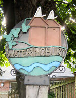 Wateringbury sign