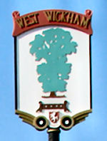 West Wickham sign