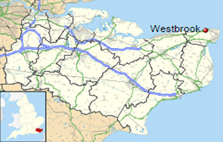 Westbrook map