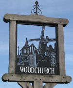 Woodchurch Boundary Sign