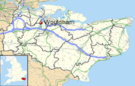 Wouldham map