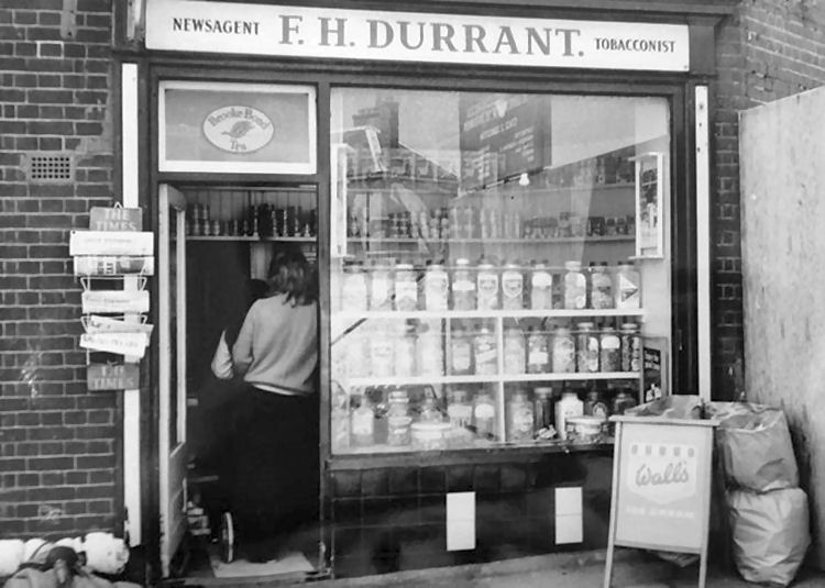 Durrant's newsagents 1973