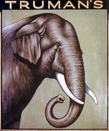 Elephant's Head sign 1964