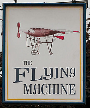 Flying Machine sign 2015