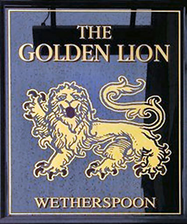 Golden Lion sign 2013