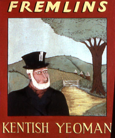 Kentish Yeoman sign 1964