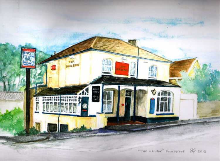 Nailbox watercolour 2012