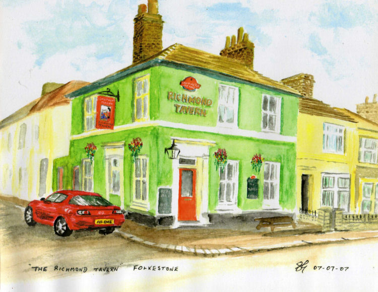 Richmond Tavern watercolour 2007