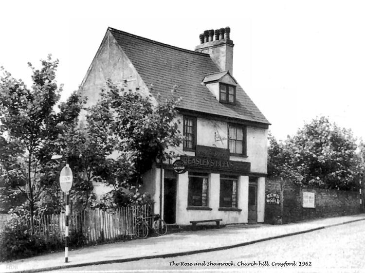ROSE AND SHAMROCK Pub of Crayford
