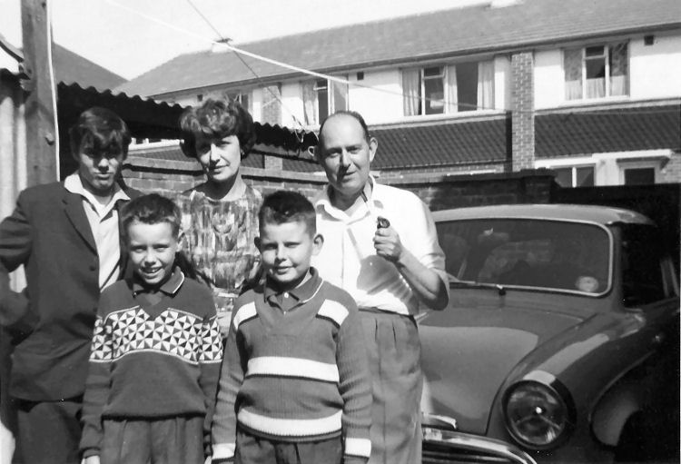 Royal Standard back yard 1960s