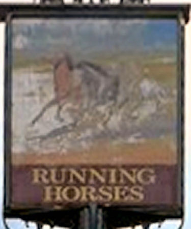 Running Horses sign 2011