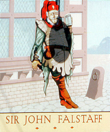 John Falstaff sign 1964