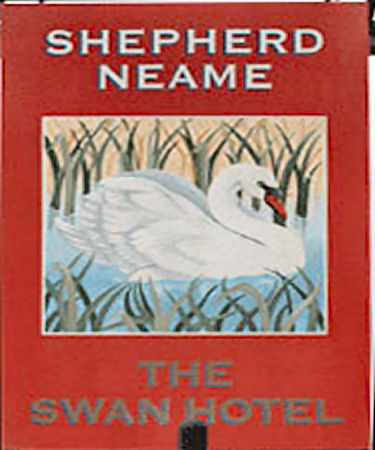 Swan Hotel sign 2006