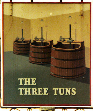 Three Tuns sign