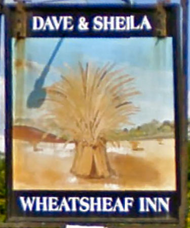 Wheatsheaf Inn sign 2009