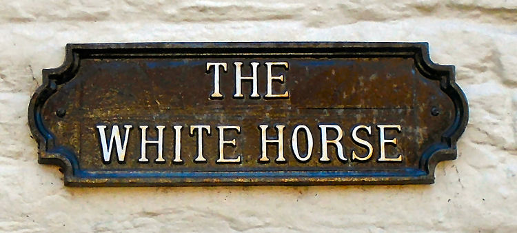 White Horse Plaque 2015