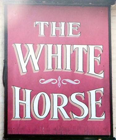 White Horse sign 2015