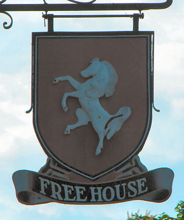 White Horse sign