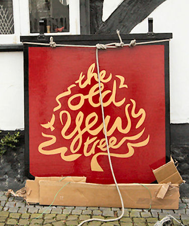 Yew Tree sign 2015