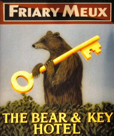 Bear and Key sign 1995