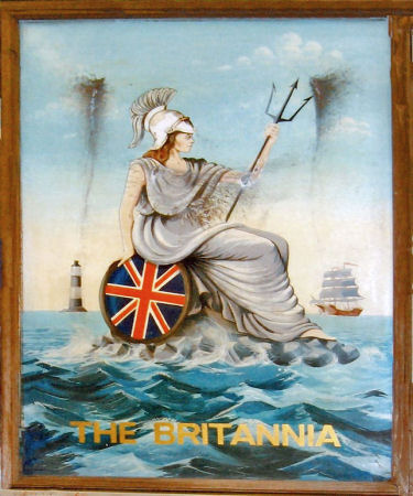 Britannia sign 1980