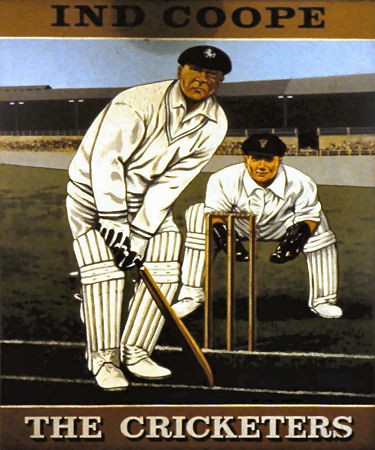 Cricketer's sign 1967