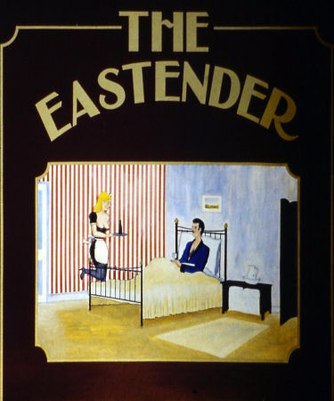 Eastender sign 1985