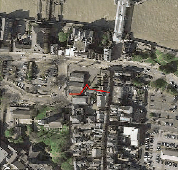 Hole in the Wall sky shot