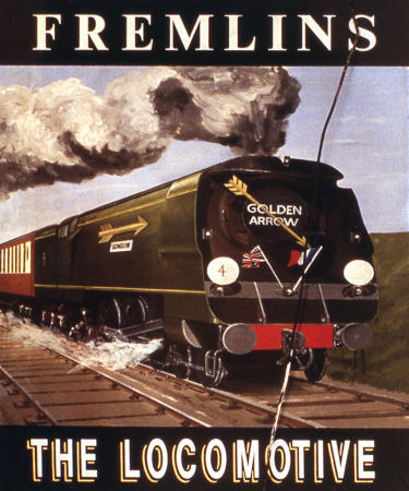 Locomotive sign 1995