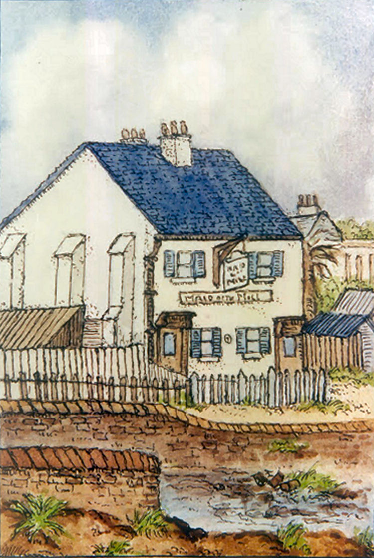 Maid of the Mill watercolour