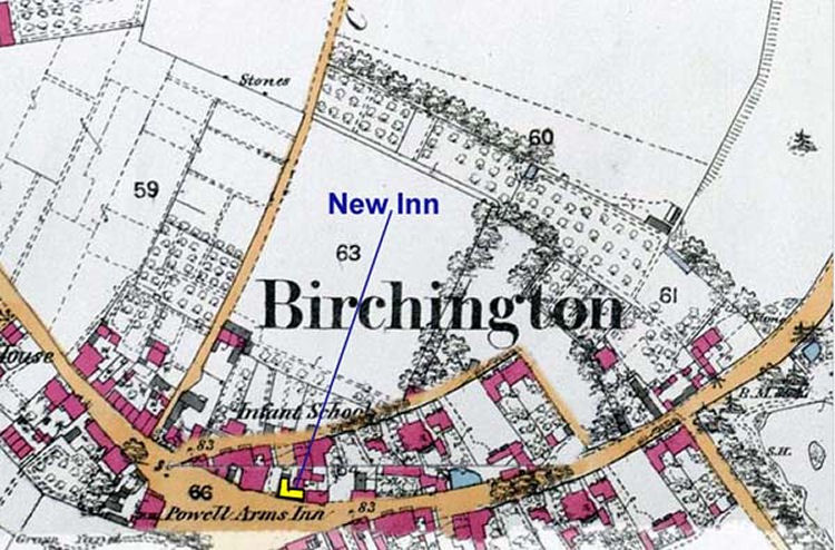 New Inn map 1872