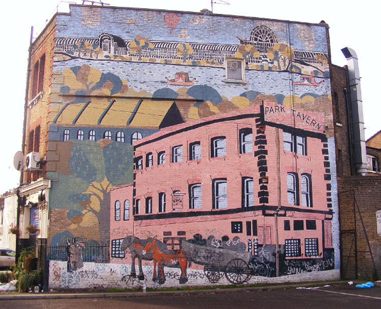 Park Tavern mural