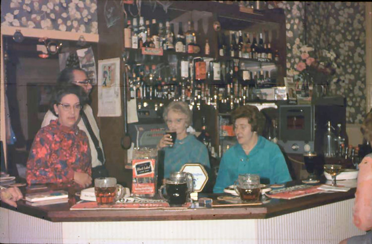 Inside Railway Hotel 1971
