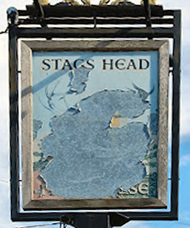 Stag's Head sign 2011