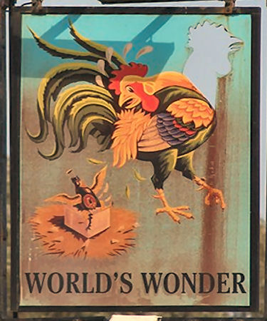 World's Wonder sign 2014
