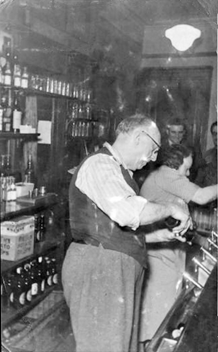 Barley Mow licensee 1950s