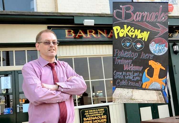 Barnacles Pokeman stop