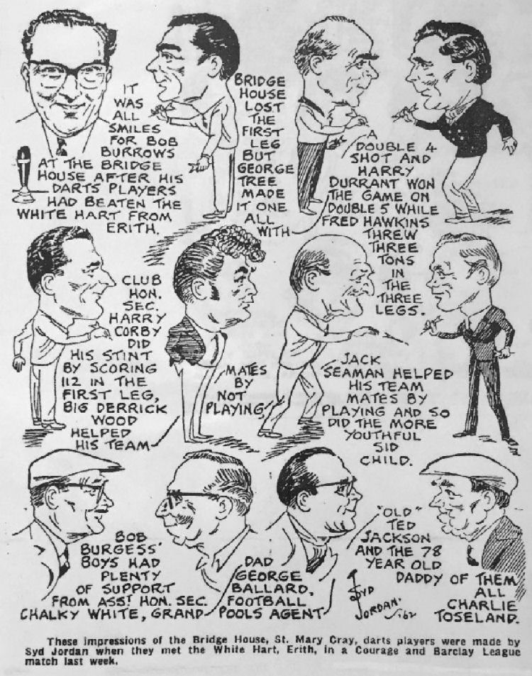 Bridge House cartoon 1962