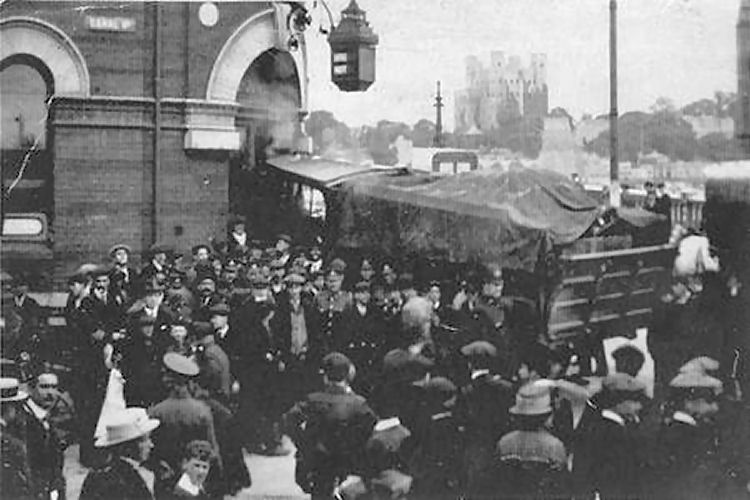Bridge Tavern lorry accident 1916