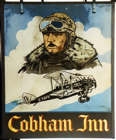Cobham Inn sign 1996