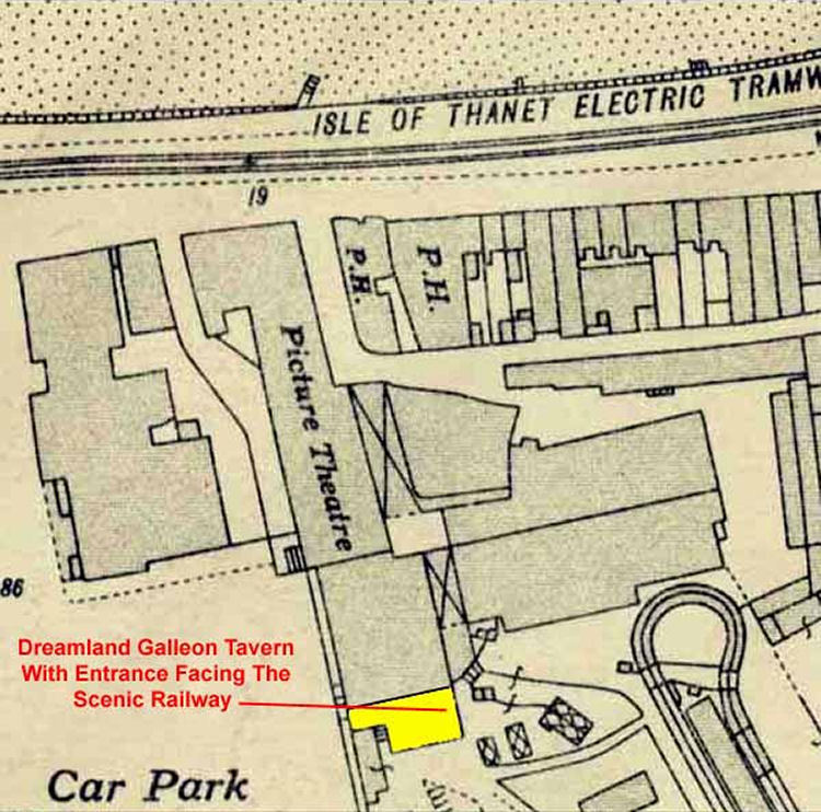 Dreamland Galleon Tavern map