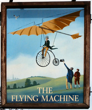 Flying Machine sign 2008