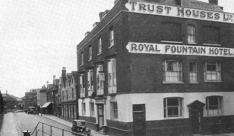 Royal Fountain Hotel 1940s
