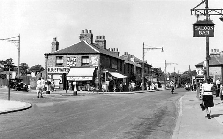 Outside the Fox 1950